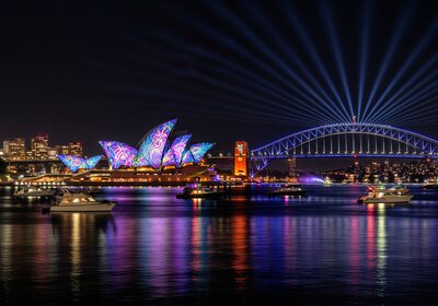 Vivid Sydney: Harbour Lights Cruise