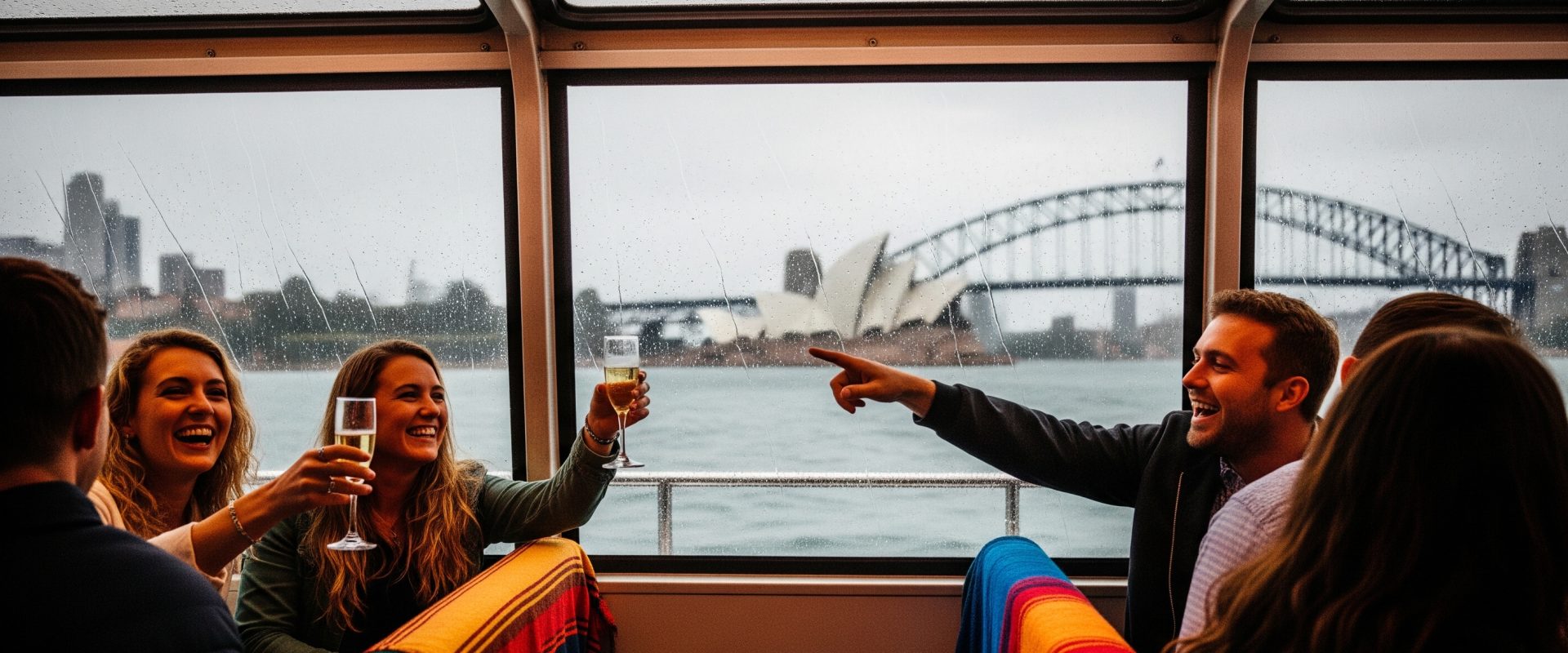 Sydney Harbour Rainy-Day Charter Plan: Covered Boats, Wet-Weather Routes, and Easy Dockside Stops - Boat Hire Australia