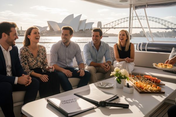 Sydney Harbour Corporate Boat Charter Logistics Checklist for a Smooth On-Water Event - Boat Hire Australia